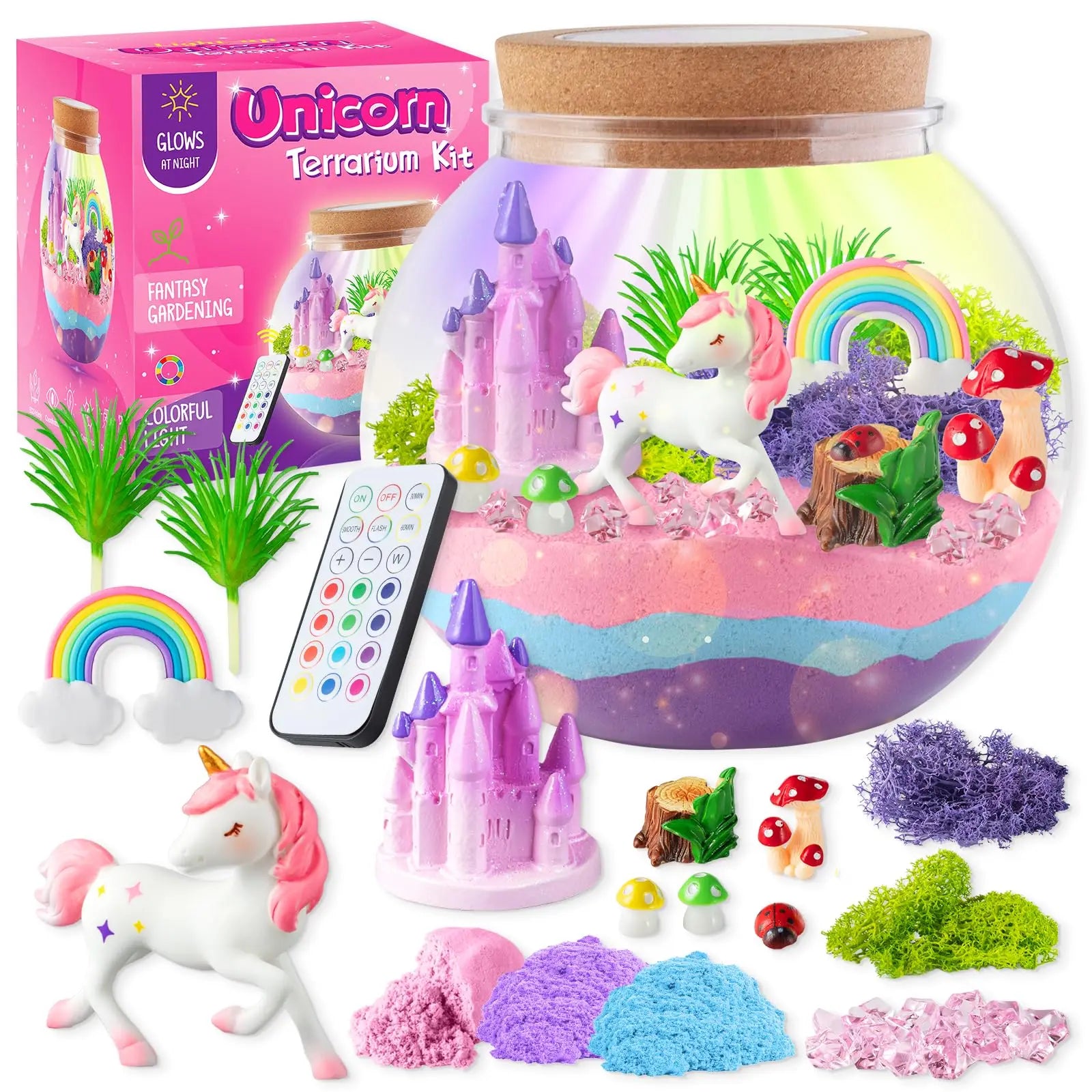 Drömljuset Terrarium™ - Lått ditt barn somna tryggt, utan rädsla och oro